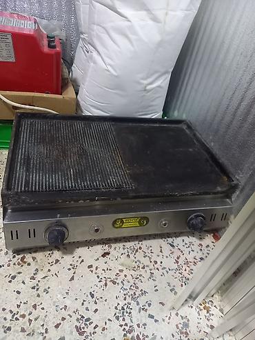 Restoran, kafe avadanlığı: İki zonalı elektrikli ızgara-plita - Brend: Remta Machinery (etiket — 1