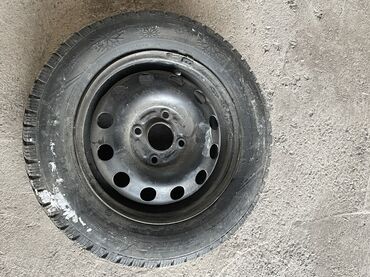 Колеса в сборе: Колеса в сборе 175 / R 13, Запаска, Легковые, Железные, отверстий - 4 — 1