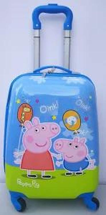 Rančevi, torbe i koferi: Dečji kofer Peppa Pig na točkiće - Dizajn: zvanični Peppa Pig motiv u — 13