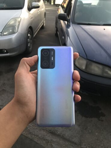 джойстик для пабга на телефон: Redmi, Redmi Note 11T Pro, Колдонулган, 128 ГБ, түсү - Көгүлтүр, 2 SIM