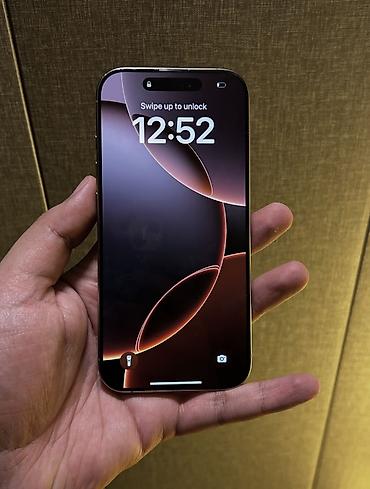 face id: IPhone 16 Pro, Новый, 256 ГБ, Desert Titanium, Защитное стекло, Коробка, 89 % — 3
