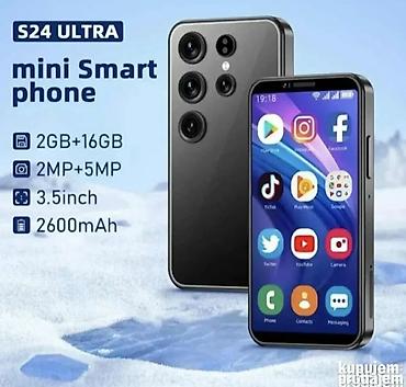 Ostali mobilni telefoni: S24 ULTRA Mini Smartphone gs - Kompaktan mini telefon sa 3.5" HD — 6
