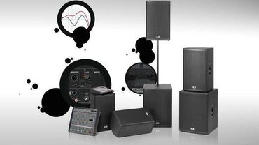 ev sobasi: Б/у RCF Колонка, Тип - Bluetooth, цвет - Черный
