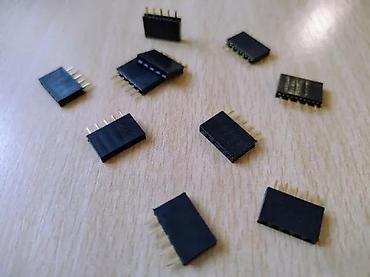 unitas štampani gobleni: KONEKTOR ZA LEMLJENJE 1X5 PIN 2.54 ŽENSKI LEMNA LETVICA | Lemna — 3