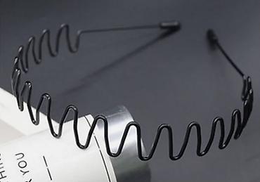 baş: Məhsul: Dalğalı metal saç çərçivəsi (Wavy Metal Hair Hoop) abadok — 3