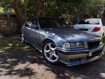 BMW: BMW 3 Series E36 sedan - Kuzov: 4 qapılı sedan, tünd boz rəng - M — 2