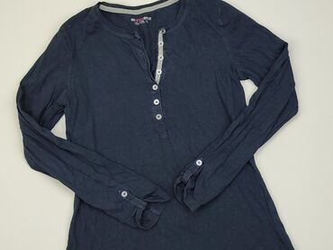 bluzki damskie eleganckie niebieska: Блуза жіноча, S, стан - Задовільний