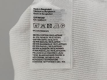 hm topy basic: H&M, Top damski, rozmiar M — 5