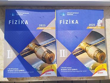 rm ingilis dili pdf 2025: Məhsul: “Fizika 2025 – Test Toplusu” (DİM), 2 hissəlik dəst — 1