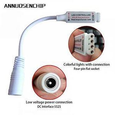 Rasveta: 🌈 RGB KONTROLER RF – RADIO SIGNAL Za LED RGB trake 5V–24V ✔ Kontrola — 11