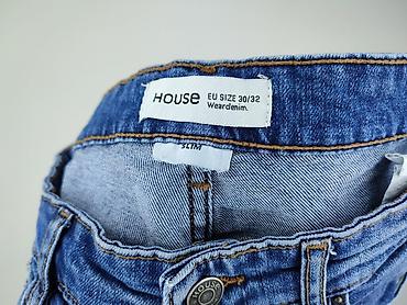 dungarees pull and bear: Denim, Jeansy dla mężczyzn, rozmiar S — 5