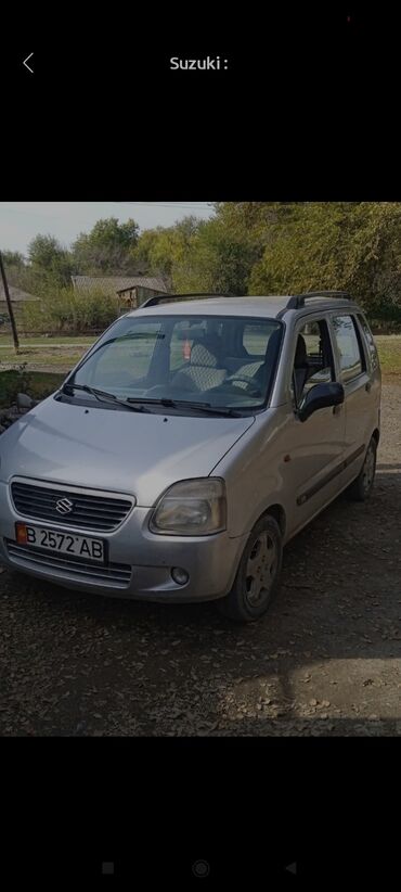 авто из европы в кыргызстан: Suzuki Wagon R: 2002 г., 1.3 л, Механика, Бензин, Минивэн