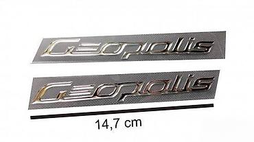 pancir rad: PEUGEOT GEOPOLIS- stikeri- 200 📌 Opis: Samolepljivi stikeri izradjeni — 1