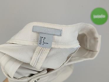 hm biale spodenki: H&M, Szorty damskie, rozmiar M — 5