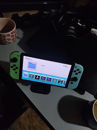 Игры для Nintendo Switch: Nintendo Switch oled чипованная (прошитая) встроенная память 64гб+64гб — 3