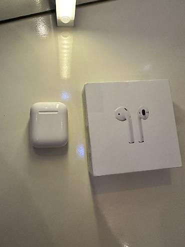 Qulaqcıqlar: İşlənmiş Simsiz (Bluetooth) Qulaqcıqlar, Apple, rəng - Ağ — 2