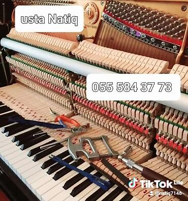 qurutma maşını qiyməti: Piano təmiri və sazlanması xidməti - Akustik piano və royal üçün — 1