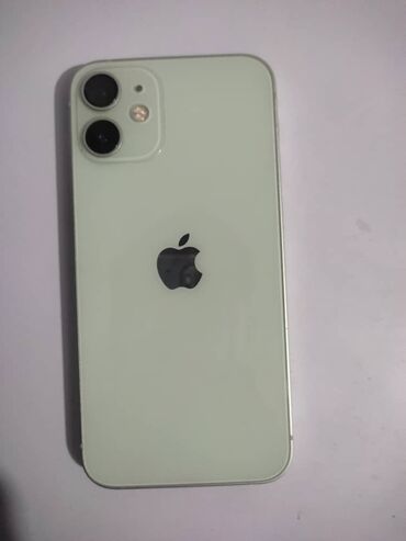 Apple iPhone: IPhone 12 mini, Б/у, 128 ГБ, Зеленый, Защитное стекло, Чехол