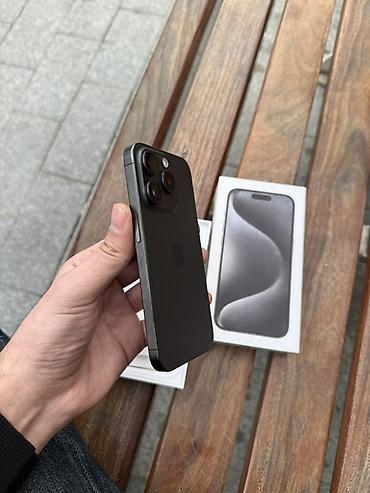 Apple iPhone: IPhone 15 Pro, 256 GB, Qara, Face ID — 20