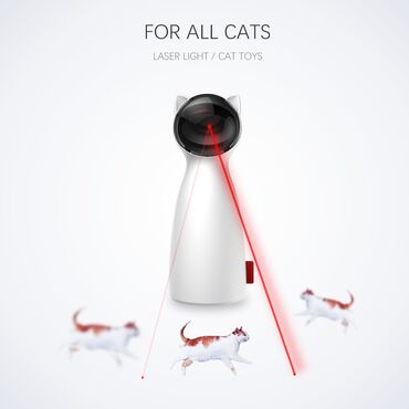 Автоматическая интерактивная интерактивная игрушка bentopal cat laser
