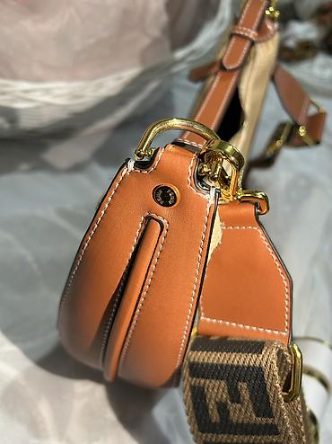 Классические сумки: Классическая сумка, Fendi, Италия, Материал: Комбинированный материал, Оригинал, Женские, Новый — 9