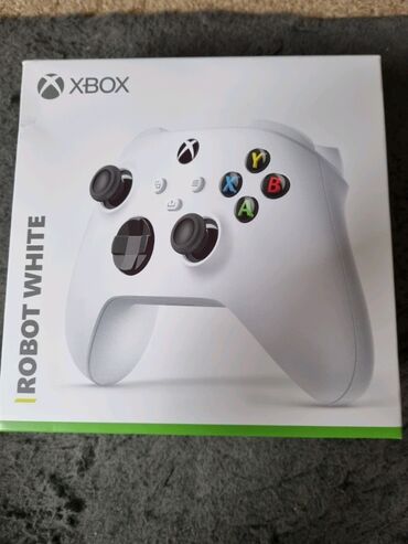 Oyun diskləri və kartricləri: XBOX controller robot white