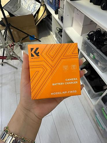 Техника и электроника: K&F Concept kamera batareya şarj cihazı – Model: NP-FW50 - — 1
