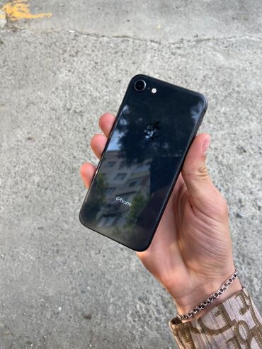 ayfon 8 plus 2 el: IPhone 8, 64 ГБ, Jet Black, Отпечаток пальца