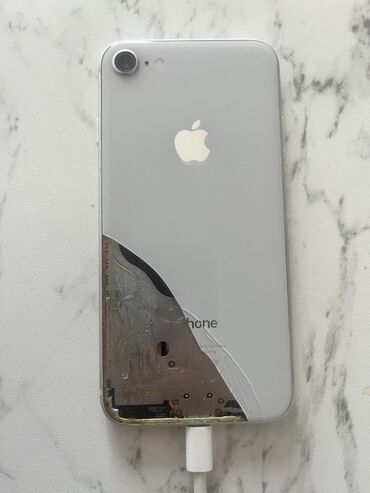 Apple iPhone: IPhone 6s, 256 GB, Gümüşü, Qırıq — 9
