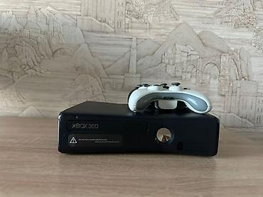 xbox seri s: Xbox 360 (Slim) oyun konsolu Paket: - Xbox 360 Slim qara korpus - 2 — 1