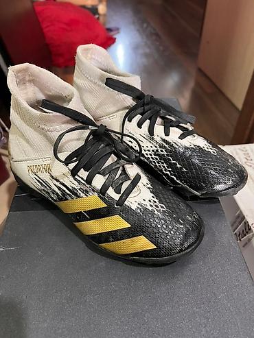 коллекционные карточки: Детские футбольные бутсы adidas Predator (арт. FW9220) оригинал,Б/У — 4
