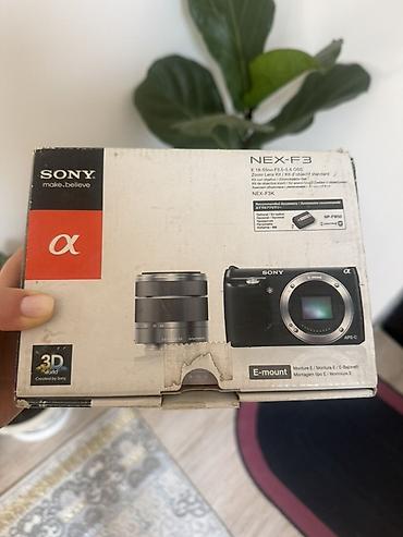 клей для камеры: Беззеркальная камера Sony Alpha NEX-F3 (E-mount) — комплект Zoom Lens — 1
