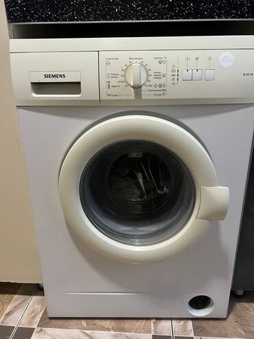 Paltaryuyan maşınlar: Paltaryuyan maşın Siemens, 6 kq, Avtomat, Qurutmasız, Kredit yoxdur