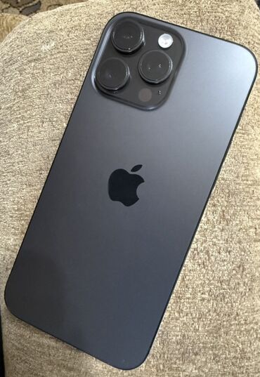 айфон 16 про макс 1 тб цена: IPhone 16 Pro, 256 ГБ, Black Titanium, Коргоочу айнек, Каптама, Кабель, 100 %