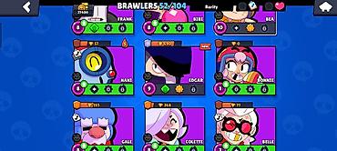 dost: Brawl Stars hesabı – inkişaf etmiş profil - Kupa: 27 400 (Trophy Road — 7