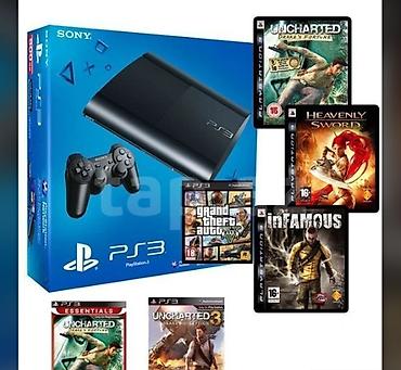 Sony PlayStation 3 (PS3) oyun konsolu komplekti - Model: PS3 Super