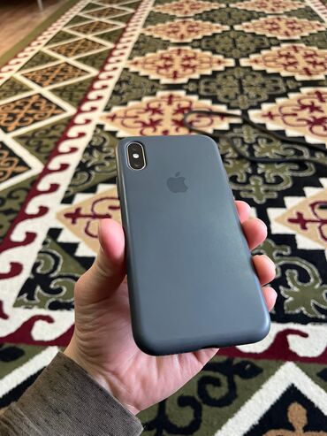 телефоны xiaomi redmi8: IPhone Xs, Колдонулган, 64 ГБ, Ак, Заряддоочу түзүлүш, Коргоочу айнек, Каптама