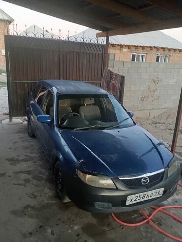 дом на колесах цена в бишкеке: Автомобиль Mazda Familia S-Wagon синего цвета с кузовом универсал