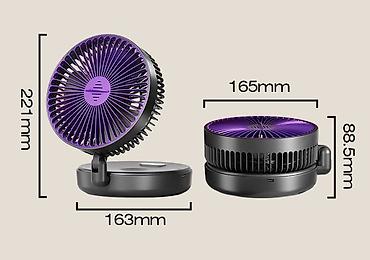 cpu cooler: Вентилятор MX08, настольный, портативный ночник складной Напряжение — 4