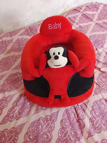 ana ata ogul sekilleri: Uşaq üçün yumşaq oturacaq/kreslo - Model: peluş materialdan — 2
