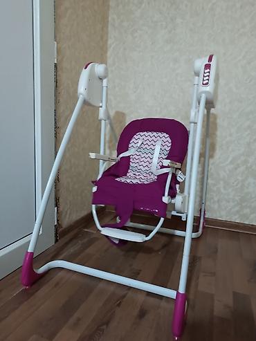 Yemək masaları, oturacaqları: Mamalove elektrik uşaq yelləncəyi - 2‑i‑1 funksionallıq: yelləncək və — 1