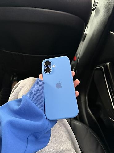 Аксессуары для мобильных телефонов: Apple iPhone 17— голубой цвет (силиконовый чехол) - Стильный голубой — 2