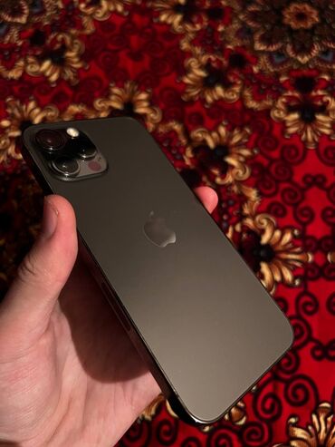 Apple iPhone: IPhone 12 Pro, Б/у, 128 ГБ, Black Titanium, 81 % — 3