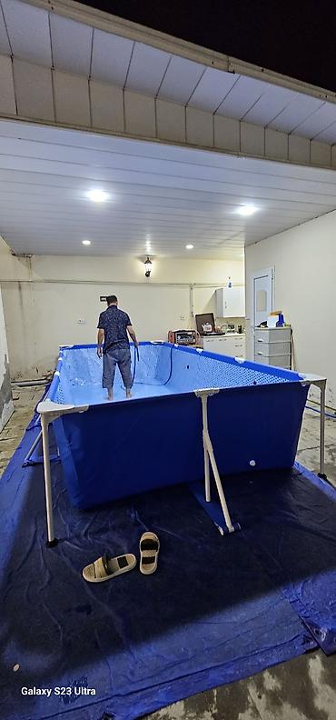 бассейн qiymetleri: Hovuz 270azn satılır ölçü 4,5×2,2×84 dünən alınıb bir dəfə açılıb — 1