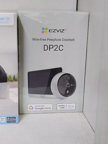 EZVIZ DP2C — беспроводной дверной глазок-звонок. Основные