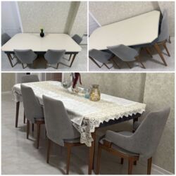 Masa və oturacaq dəstləri: Aytən 🌺 masa desti 900 manat masa açılır ünvan Saray MTK