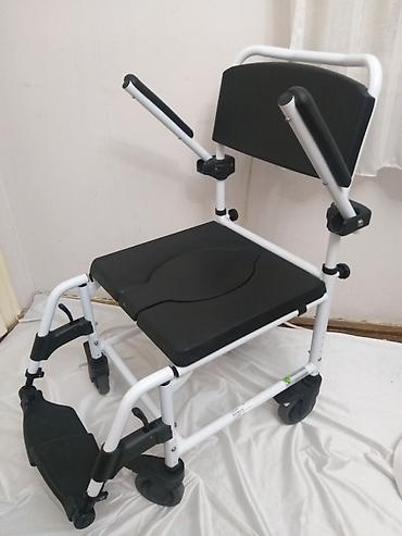 parabolik stapovi: Nemacka, veoma lepa-crno bele boje,lagana i kvalitetna, aluminijumska — 8