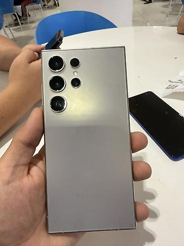 samsung pen: Samsung Galaxy S24 Ultra, Б/у, 512 ГБ, цвет - Серебристый, 1 SIM, eSIM — 1