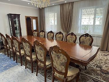 Кухонные столы и стулья: Кухонный стол и стул, Б/у, Самовывоз, Платная доставка, цвет - Коричневый — 6