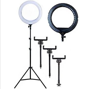 spric 200ml cena: Ring light sa podesivim stativom i prstenom od 46cm. ring light sa — 1
